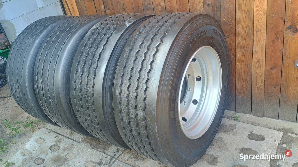 Koła 38555R225 8 otworów do przyczepy HL D 47