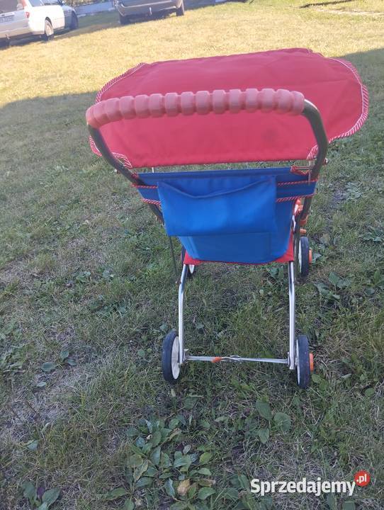 Spacerówka dziecięca retro stan idealny PRL Metal Dla Dziecka Komarówka Podlaska