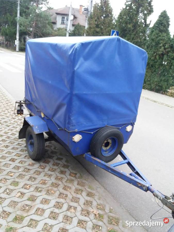 PRZYCZEPA BAGAŻOWA SOLIDNA SAM 1490 Burtowe i plandeki Warszawa sprzedam