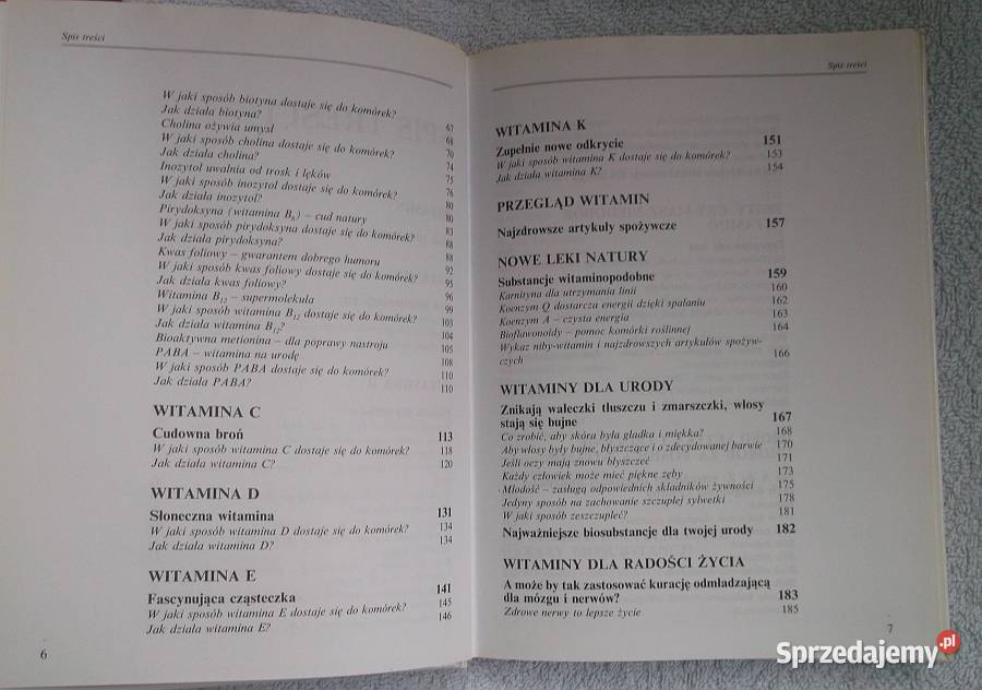 Witaminy książka z serii Biblioteczka zdrowia Suwałki