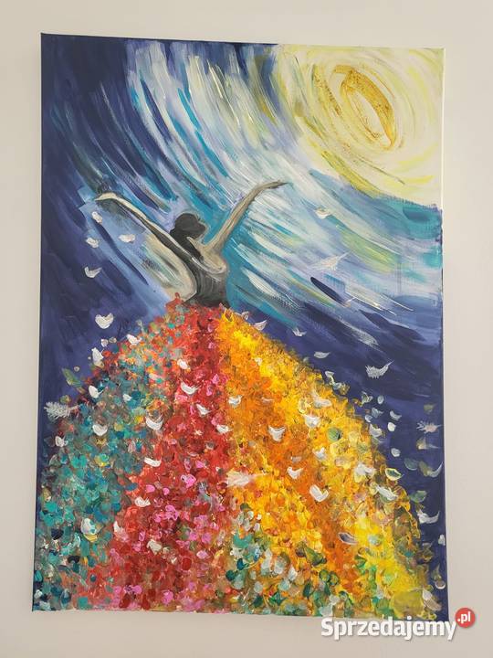 Obraz ręcznie malowany Poznań