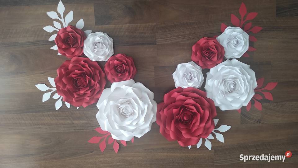 Zestaw kwiatów Chanel 3D