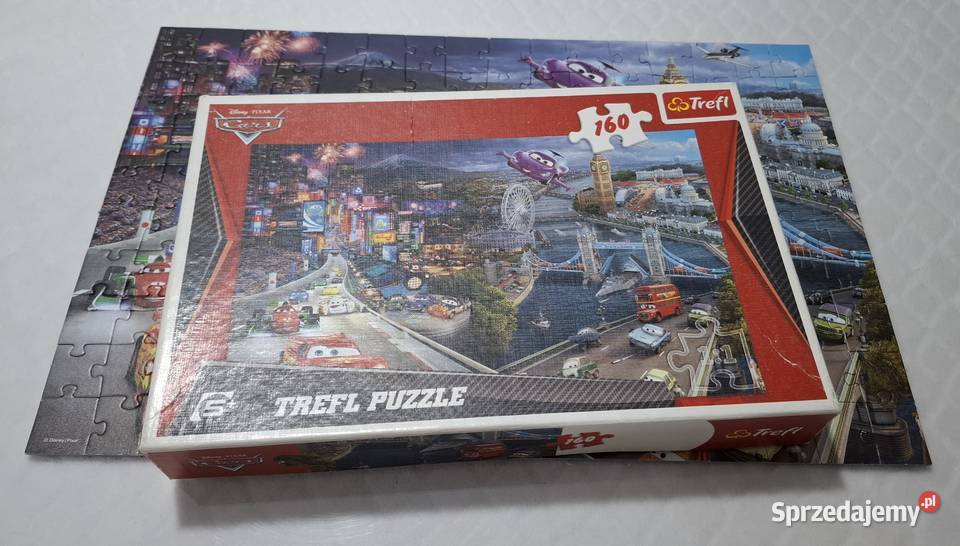 Auta 2 Cars 2 Kolaż 15216 Disney Trefl 160 Czeladź