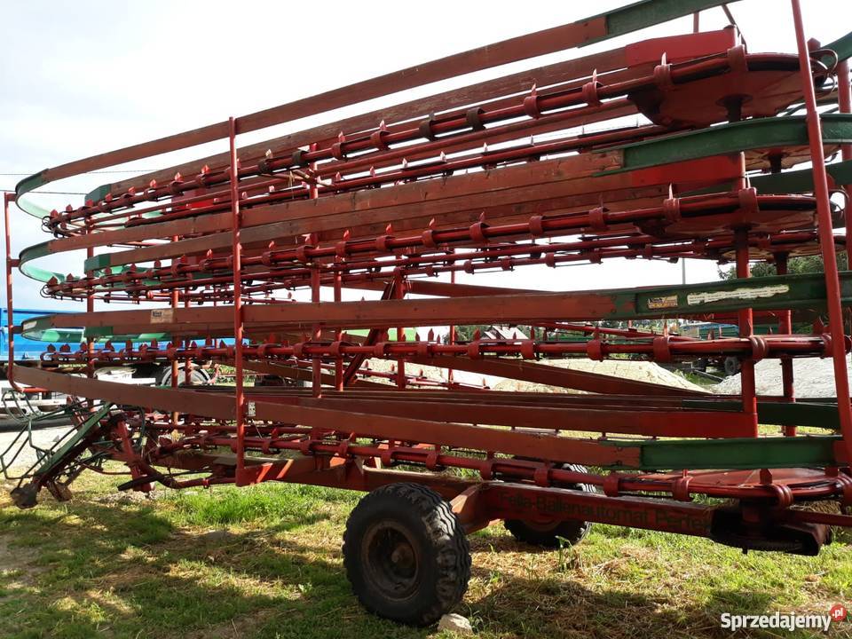 Przyczepa samozbierająca do małej kostki Kemper Strzelin