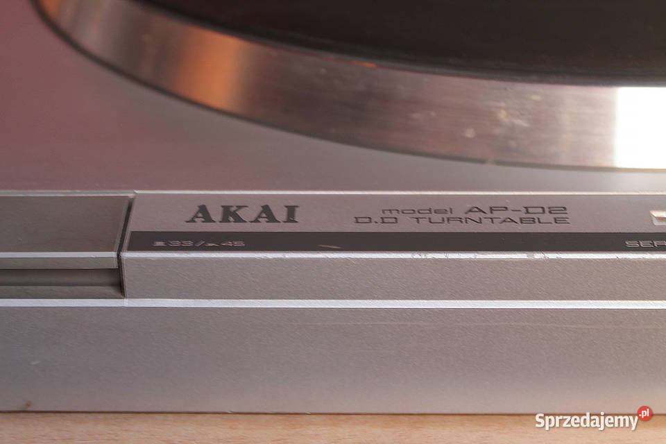 Gramofon Akai APD2 napęd bezpośredni bez igły Toruń