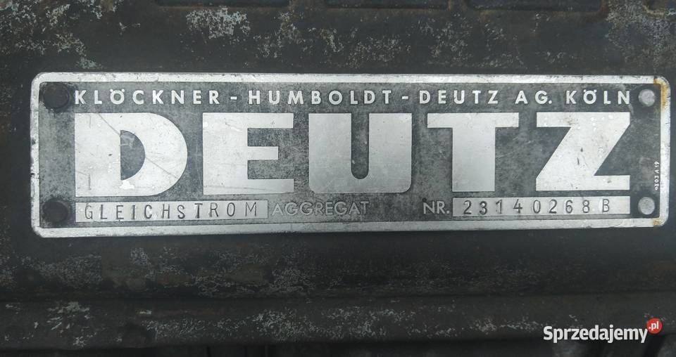 Silnik DEUTZ A 12L 614 A12L614 12 cylindrów147 Kielce
