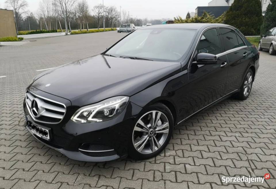 Mercedes E 350 CDI LIFT super stan ZAMIANA Mosina