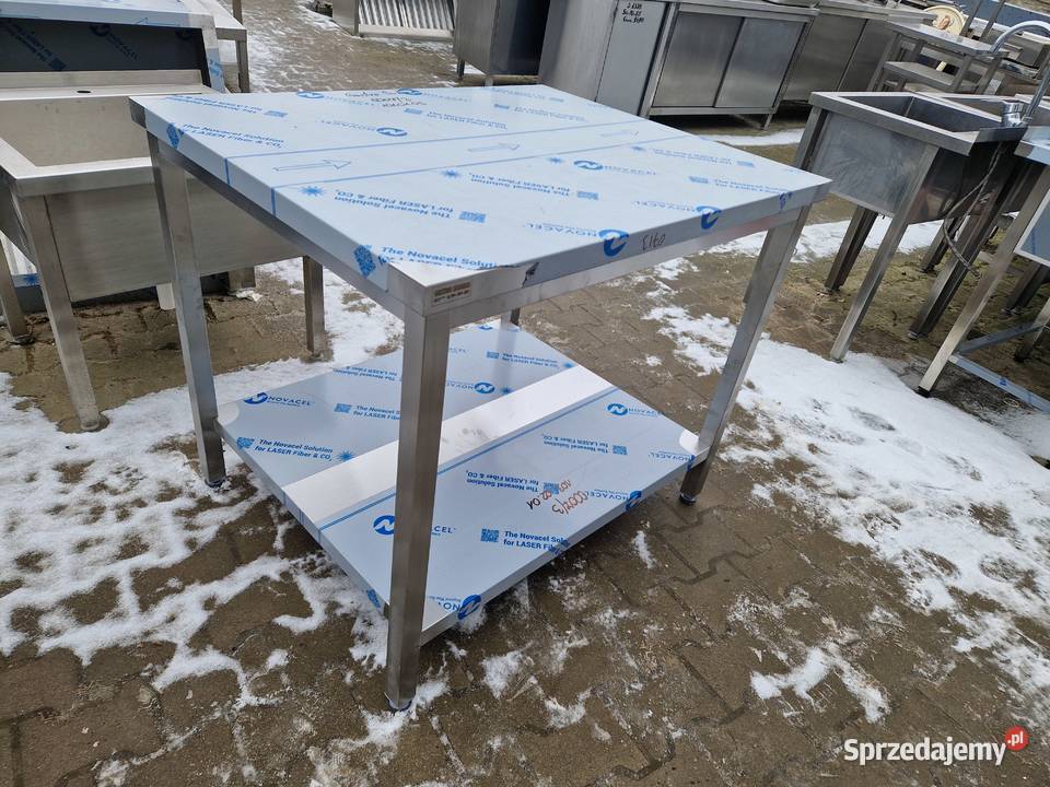 Stół Gastronomiczny Centralny Z Półką 1008085 Ostrów Wielkopolski