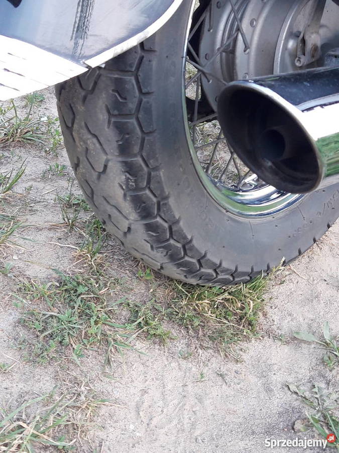 Honda Shadow 125 sakwy oparcie szyba kask łańcuch Warszawa