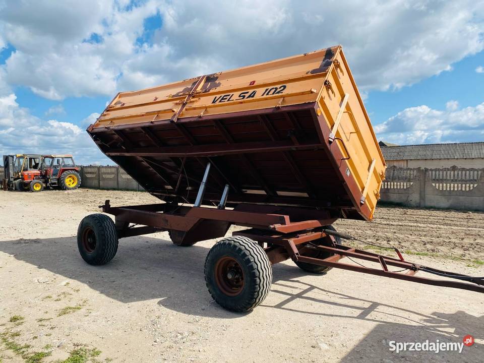 Przyczepa rolnicza velsa 102 Skaryszew sprzedam