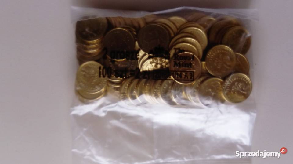 Moneta 2 gr 2016 r Woreczek menniczy 100