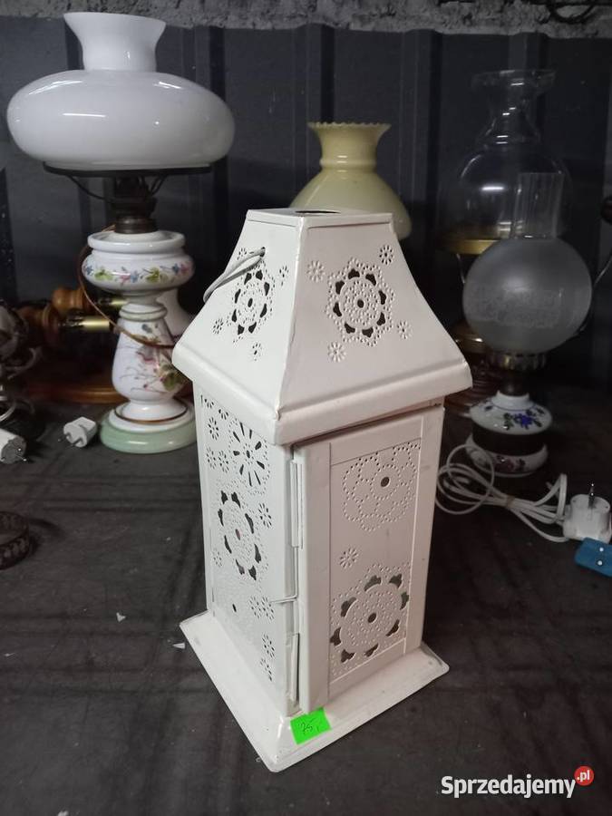 Lampion metalowy ozdobny Jasło sprzedam