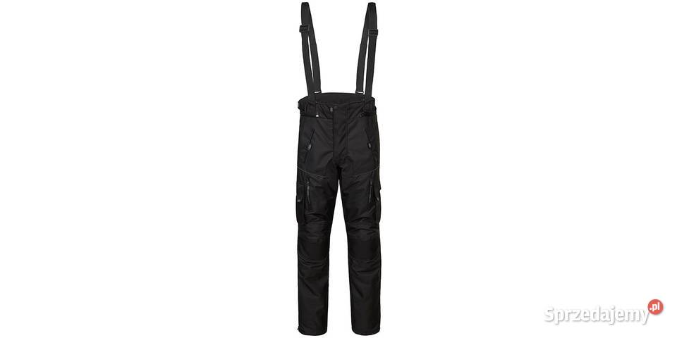 SPODNIE MOTOCYKLOWE z SZELKAMI DISCOVERY SZARA Kaski i odzież Mrągowo