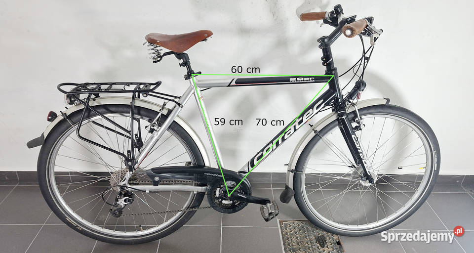 Rower Corattec trekkingowy aluminiowy alu koła Lublin sprzedam