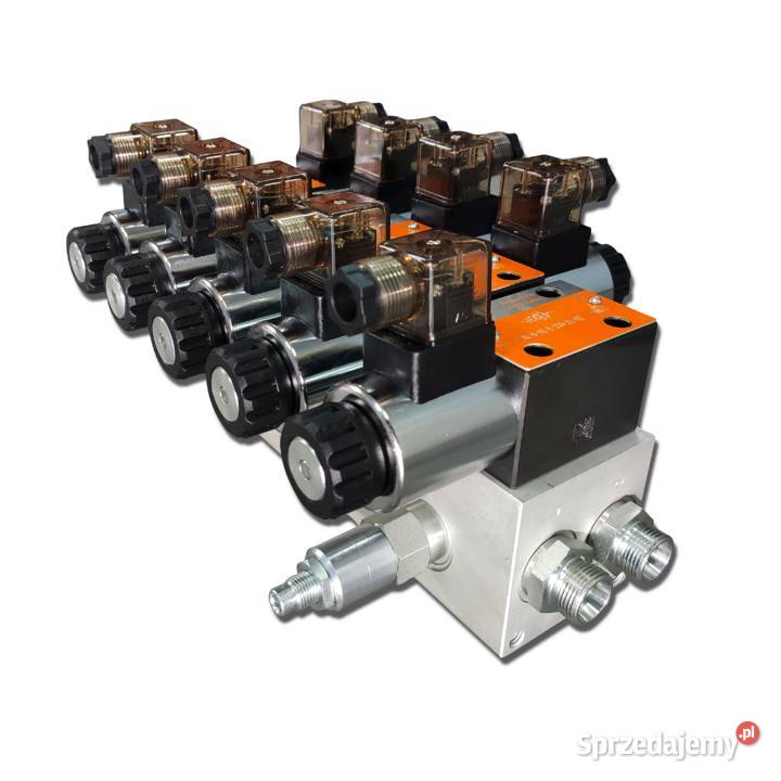 Rozdzielacz Hydrauliczny CETOP 4 SEKCYJNY 60L Części zamienne sprzedam