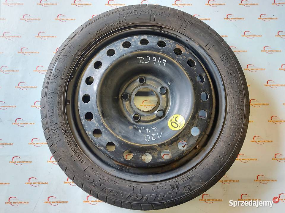 INSIGNIA A koło dojazdowe 1258017 99M ET41 5x120 Kielce