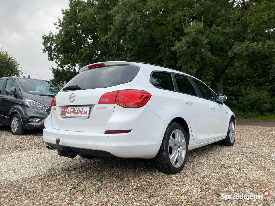 Opel Astra 14 turbo 140 klimatronik podgrzewane ESP Motoryzacja pomorskie Gdańsk