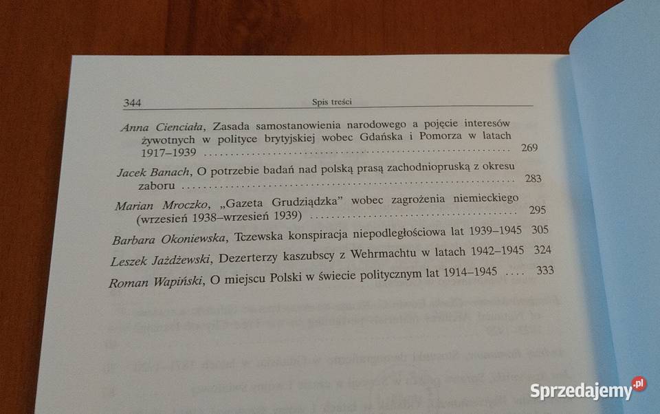 Gdańsk i Pomorze w XX wieku księga ofiarowana