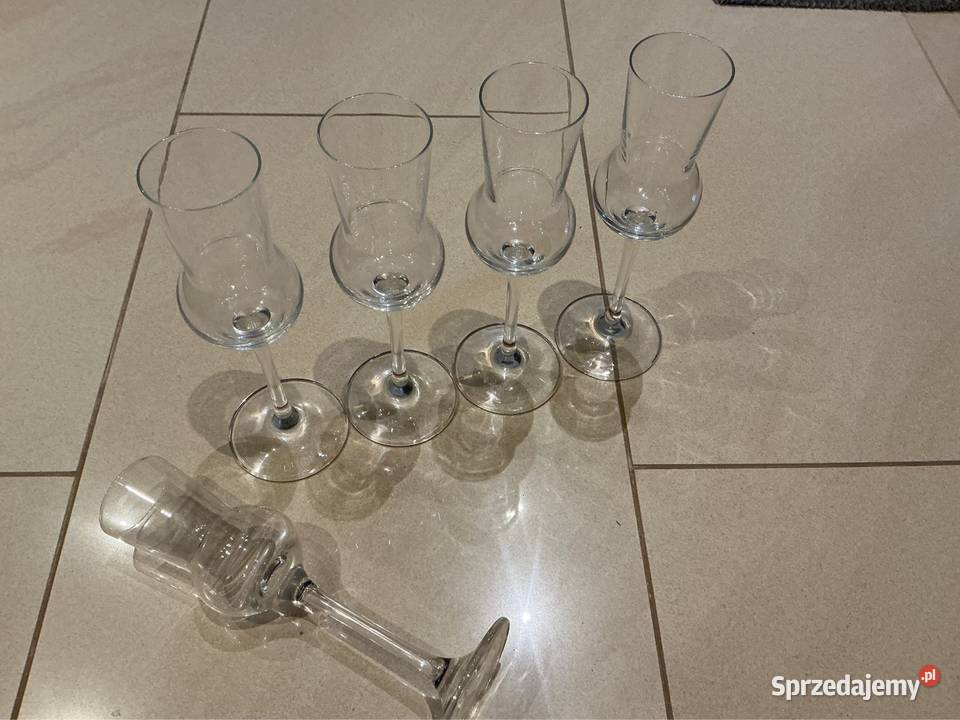 Kieliszki Szklane do GRAPPY 5 Nowa Sól sprzedam