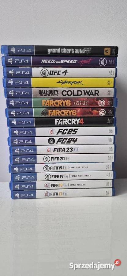 Konsola PlayStation 4 4 1TB Komplet 14 gier sprzedam