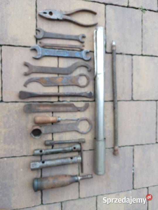 Zestaw oryginalnych narzędzi do WSK m 06 wfm s34 sprzedam