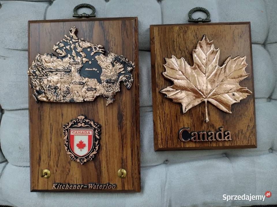 Kolekcjonerskie tabliczki z Kanady