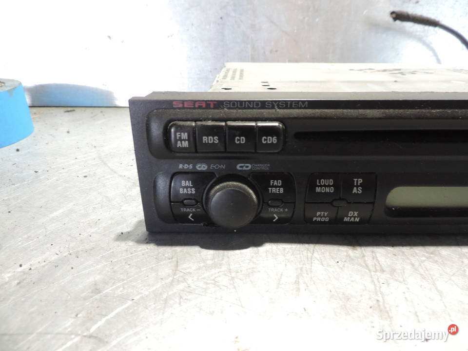 SEAT LEON I TOLEDO II RADIO CD FABRYCZNE OEM Nowy Sącz sprzedam