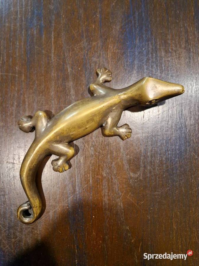 FIGURKA JASZCZURKA Figura rzeźba z Agharta Lublin