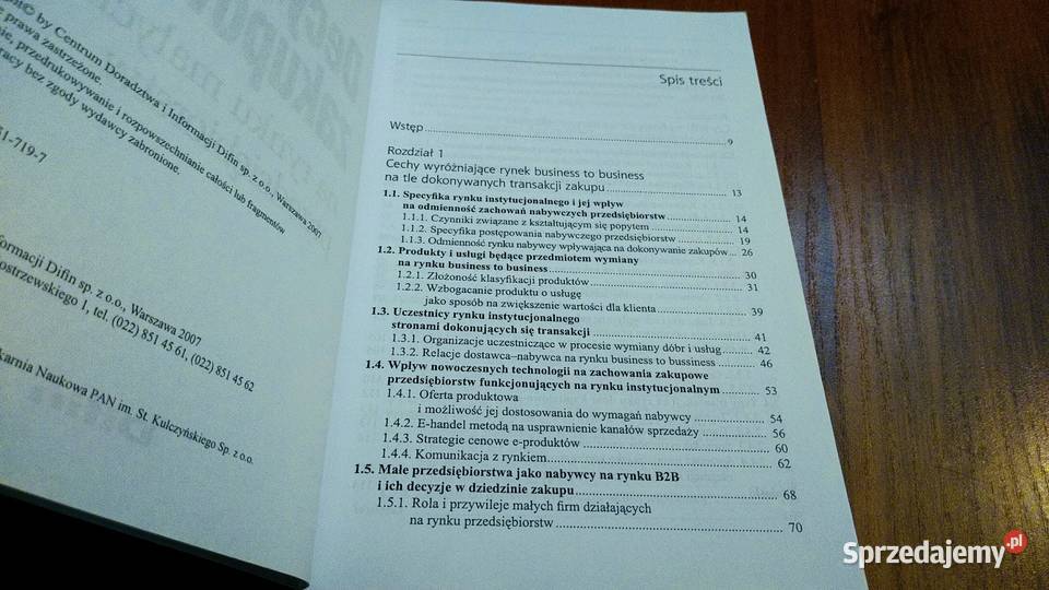 Decyzje zakupowe na rynku małych przedsiębiorstw Rok wydania 2007 pomorskie Gdańsk