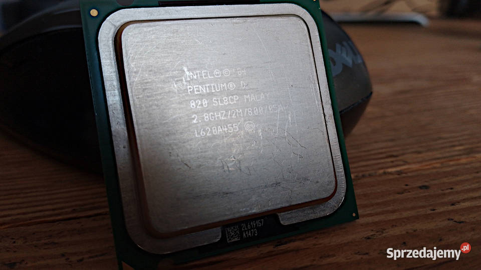 procesor Intel Pentium D 820 SL8CP Podzespoły bazowe
