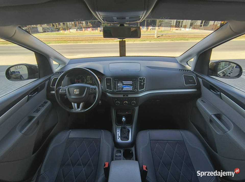 Seat Alhambra ALU17 DSG 7os w1rodzina 2015 Hak komputer pokładowy Bydgoszcz
