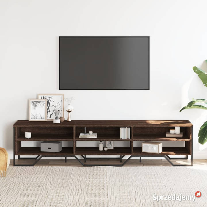 Szafka pod telewizor brązowy dąb 180x34x41 Warszawa