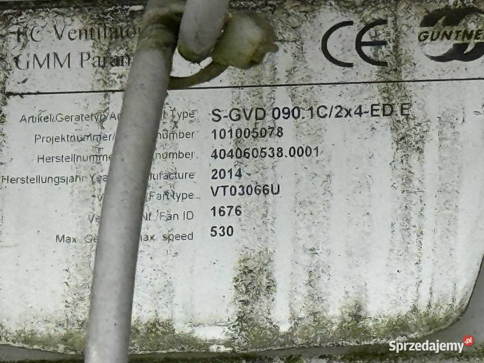 Skraplacz Guntner SGVD 0901C2x4EDE Paczków sprzedam