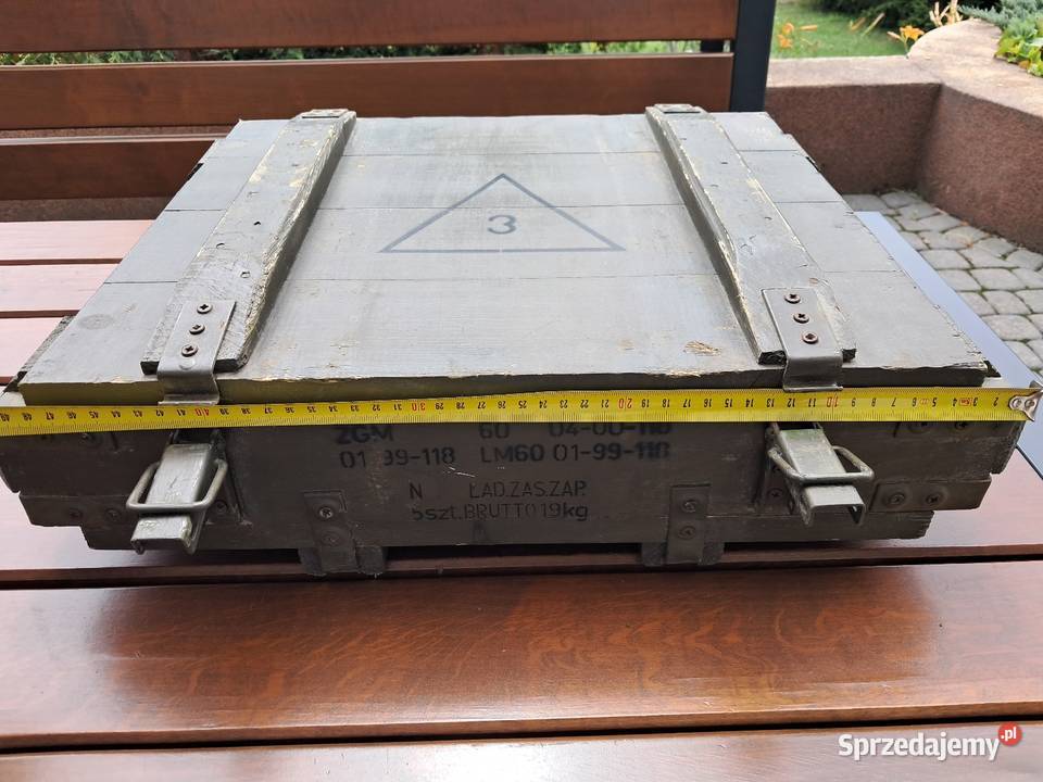 Wohskowa skrzynia transportowa