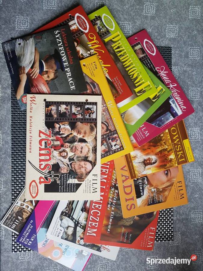 Filmy polskie lektury filmowe na płytach VDC Bielsko-Biała