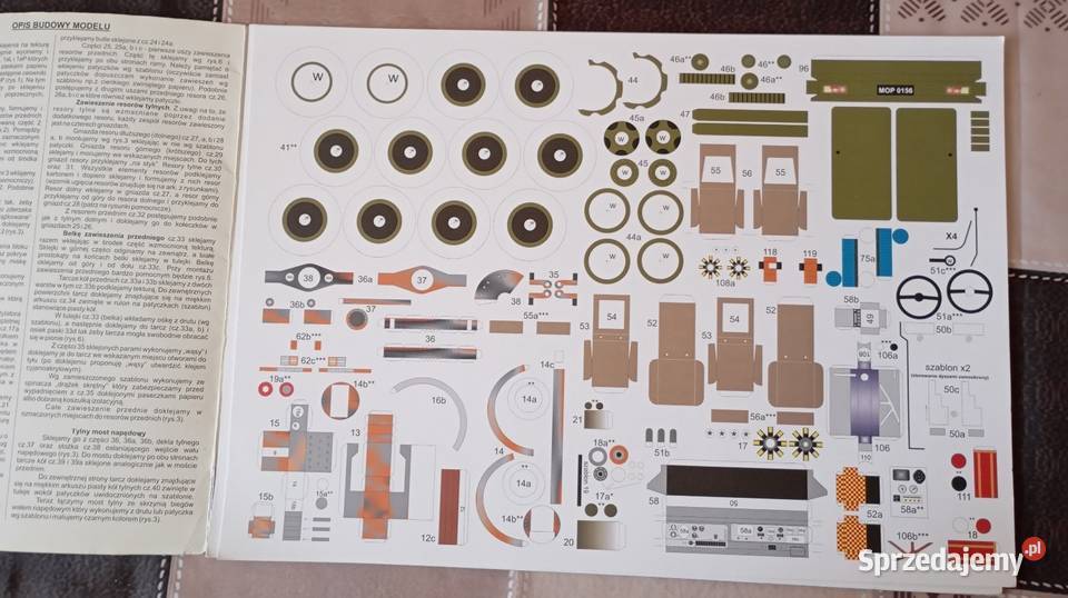 Modelik pojazdu polskiej policji Hydromil II Warszawa