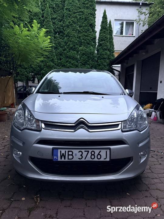 Citroen c3 2014 bezwypadkowy nieuszkodzony mazowieckie Warszawa sprzedam