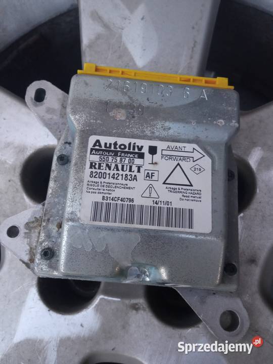 Sensor poduszek powietrznych renault laguna ll Posługowo sprzedam