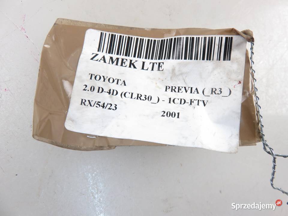 ZAMEK DRZWI PRZESUWNYCH TOYOTA PREVIA osobowe małopolskie