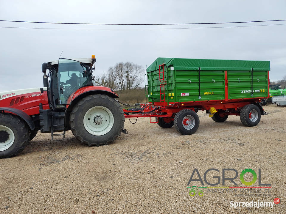 Pronar przyczepa T680 14 ton nadstawy zaczep sprzedam
