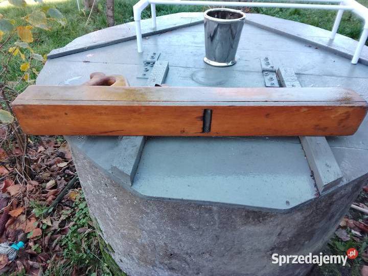 Stary Duży drewniany strug hebel ręczny antyk łódzkie Bełchatów