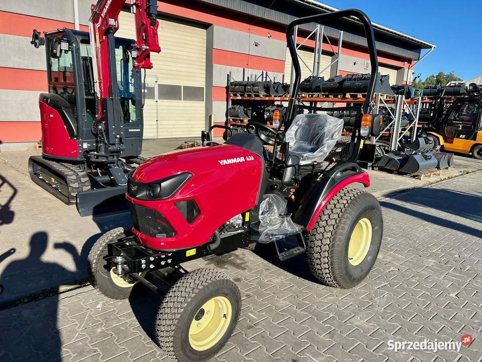 NOWOŚĆ Japoński ciągnik YANMAR SA426 2025 26 4x4 Łódź
