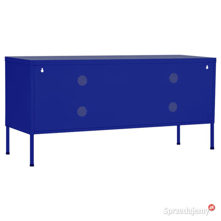 Szafka pod telewizor granatowa 105x35x50 stalowa Warszawa