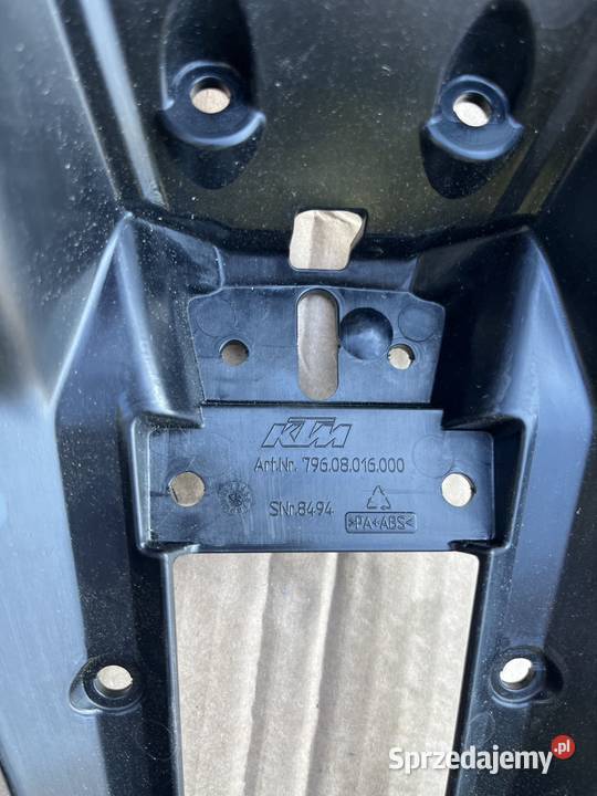 Mocowanie rejestracji KtmBetaHusqvarna podkarpackie Zagorzyce