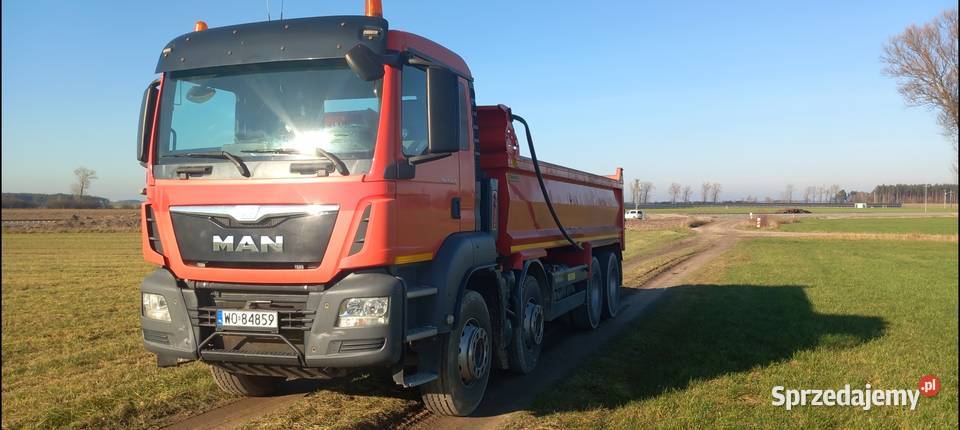 MAN TGS 35420 EURO6 2017R Wywrotki podlaskie Łomża