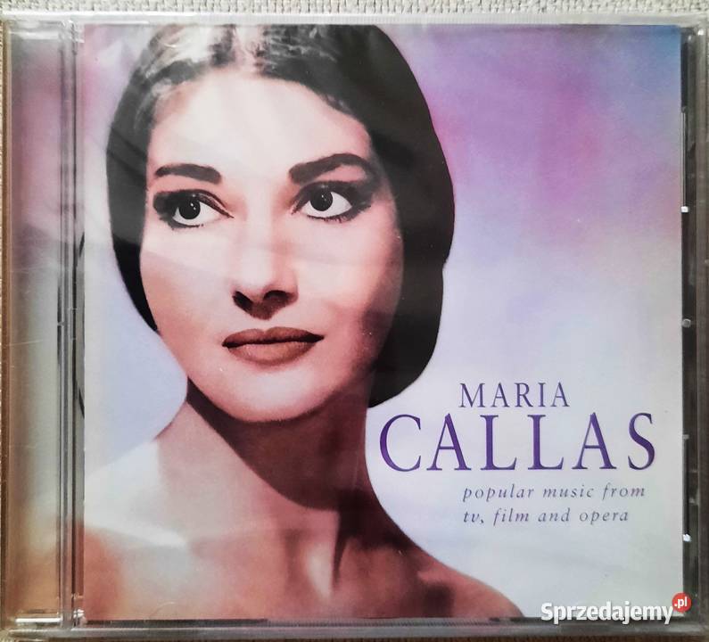 Wspaniały CD MARIA CALLAS Popular Music from