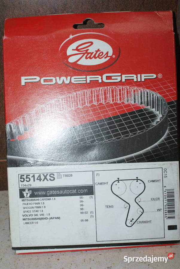 5514XS GATES PASEK ROZRZĄDU VOLVO MITSUBISHI 154 mazowieckie Białobrzegi
