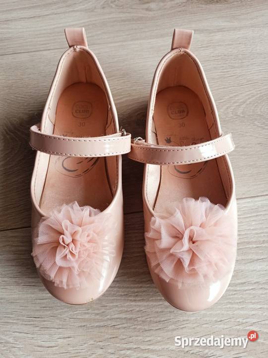 Buty baleriny baletki dziewczęce pudrowy brudny Płock