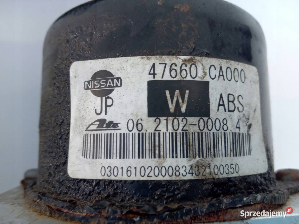 POMPA STEROWNIK ABS NISSAN MURANO Z50 osobowe Nowy Tomyśl sprzedam