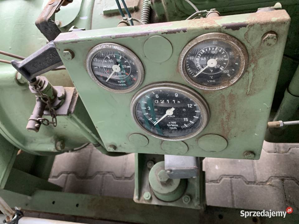 Agregat DAIMLERBENZ AG OM 346 E 110 kVA Sadki